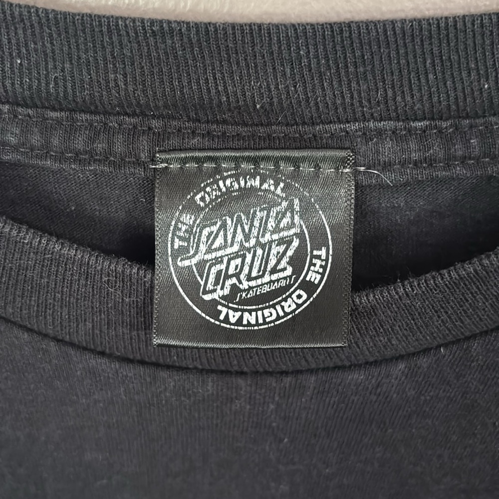 Santa Cruz Skateboards Black Short Sleeve Tee - Picture 2 of 3